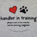 Handler in Training - Don't Pass Judgment